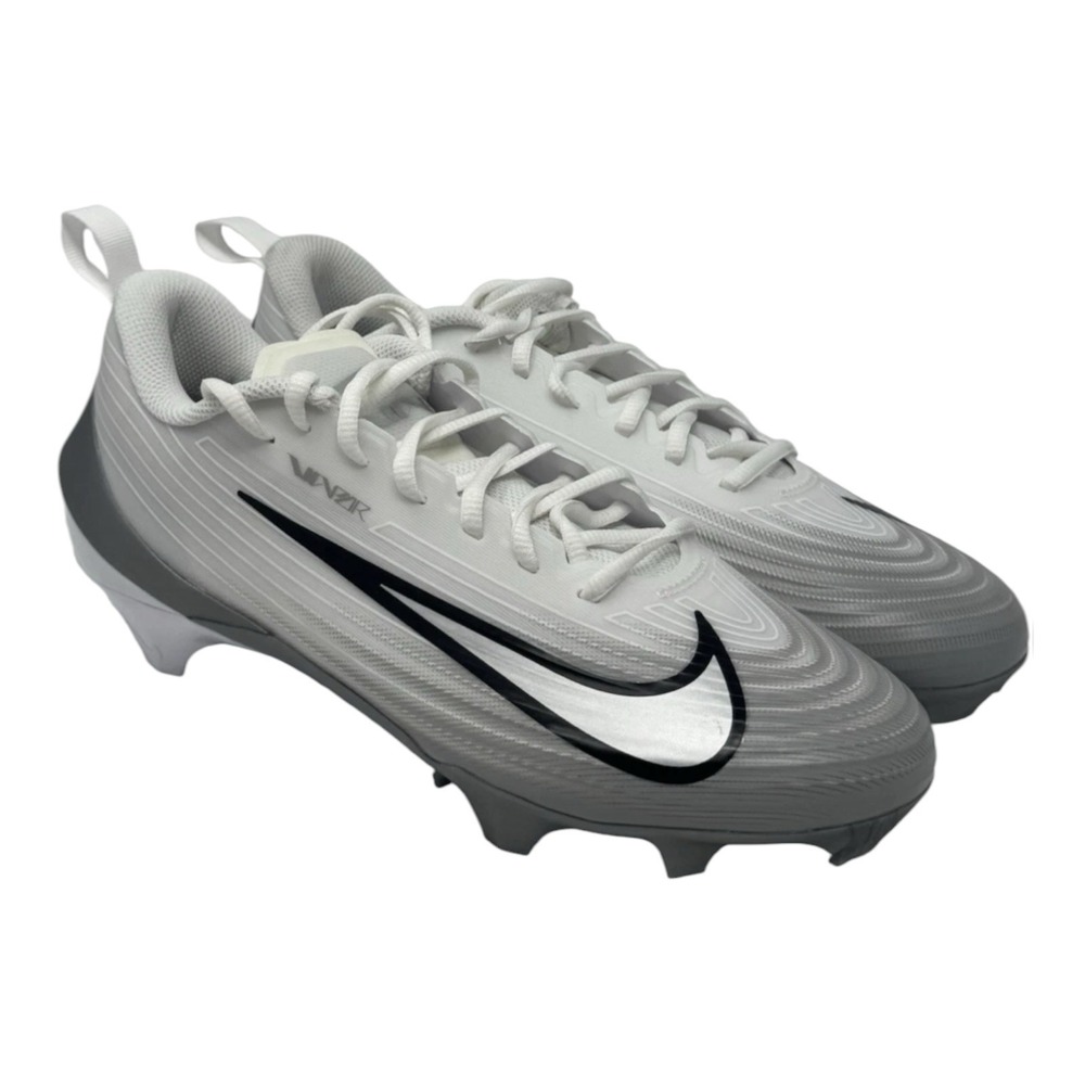 Nike Vapor Speed 3 Football Cleats Men's 11 White Silver Black FB3303-100 New